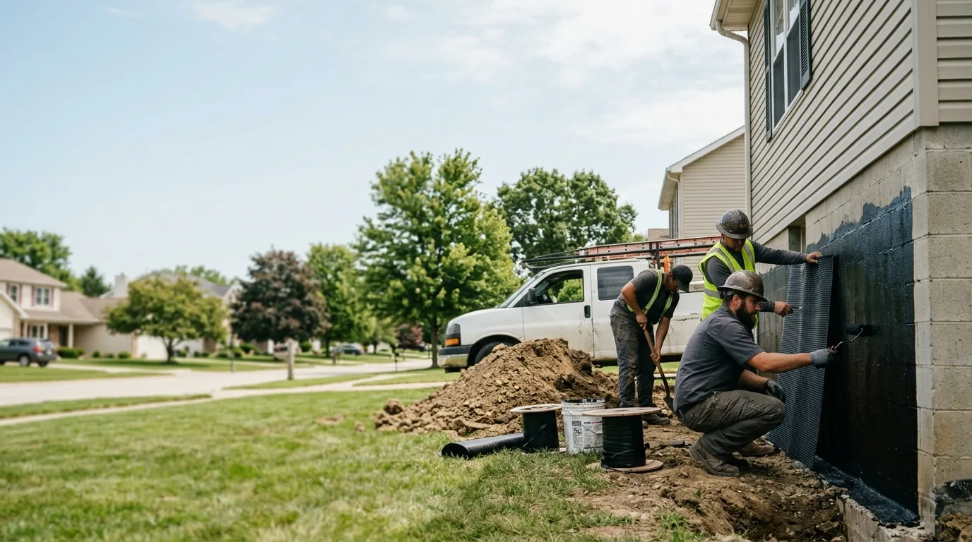 Basement Waterproofing in Sheffield, IL near me